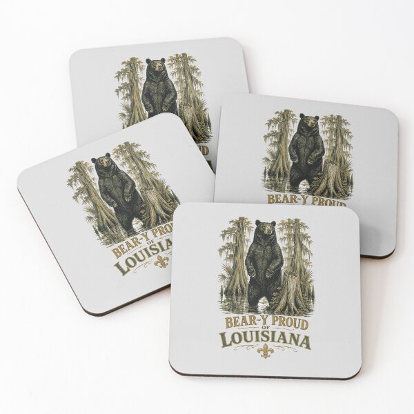 Item preview, Bear-y Proud Louisianan designed and sold by taiche.