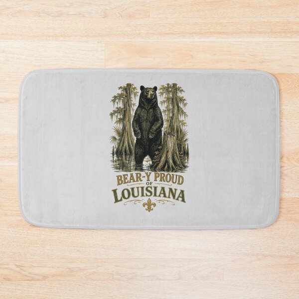 Item preview, Bear-y Proud Louisianan designed and sold by taiche.