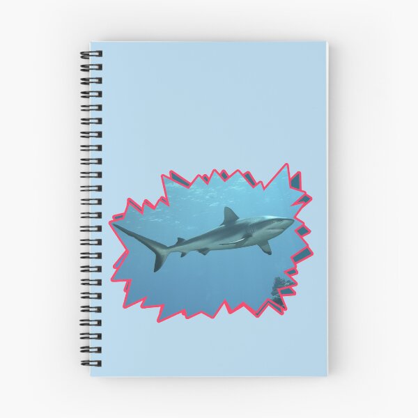 Item preview, Grey Reef Shark Energetic Starburst * Pacific Ocean Art |  designed and sold by Photo & Design Ute Niemann.