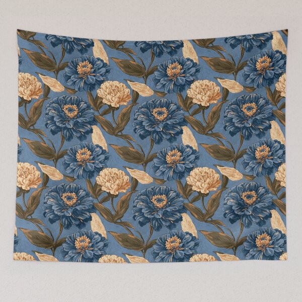 Item preview, Whimsical Zinnia  - Birthday Flower Pattern - Anniversary Gifts For Mom designed and sold by RoyalStarsPatts.