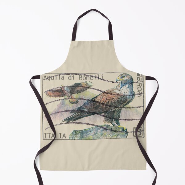 Item preview, Italian Bonelli's Eagle Postage Stamp designed and sold by KMA Home Design.