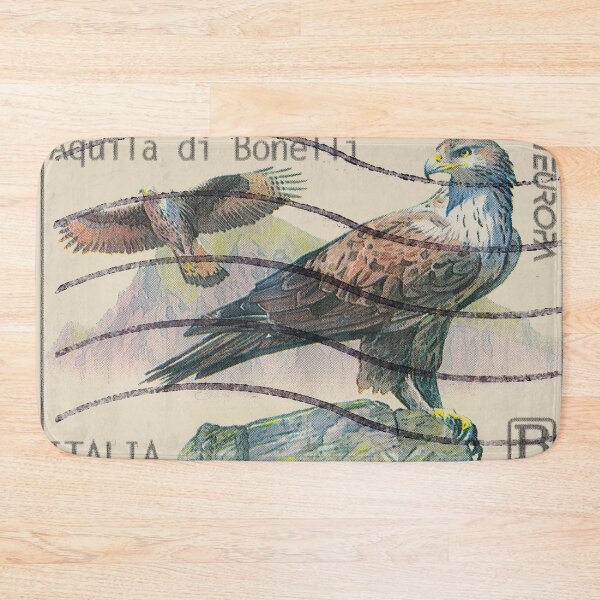 Artikelvorschau, Italienische Bonelli-Adler-Briefmarke entworfen und verkauft von KMA Home Design.