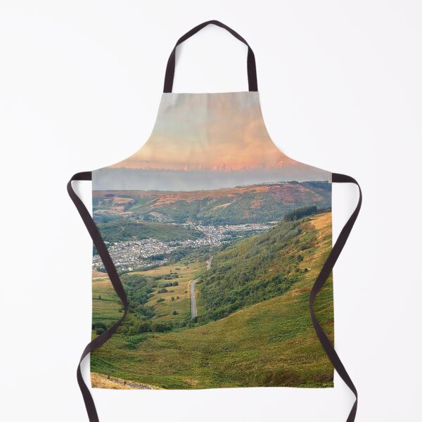 Item preview, Treorchy Sunset Over Cwm Parc in South Wales designed and sold by Violaman.