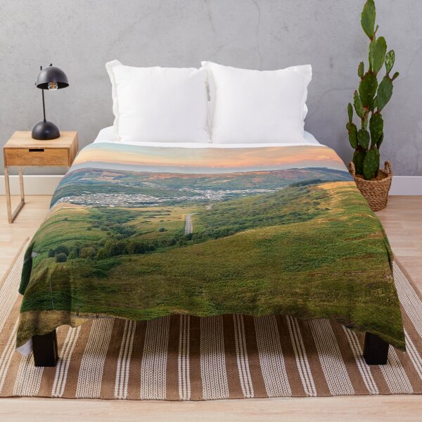 Item preview, Treorchy Sunset Over Cwm Parc in South Wales designed and sold by Violaman.