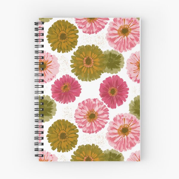 Item preview, Minimalistic Zinnia Flower  - Botanical Garden Pattern - Anniversary Gifts For Wife designed and sold by RoyalStarsPatts.