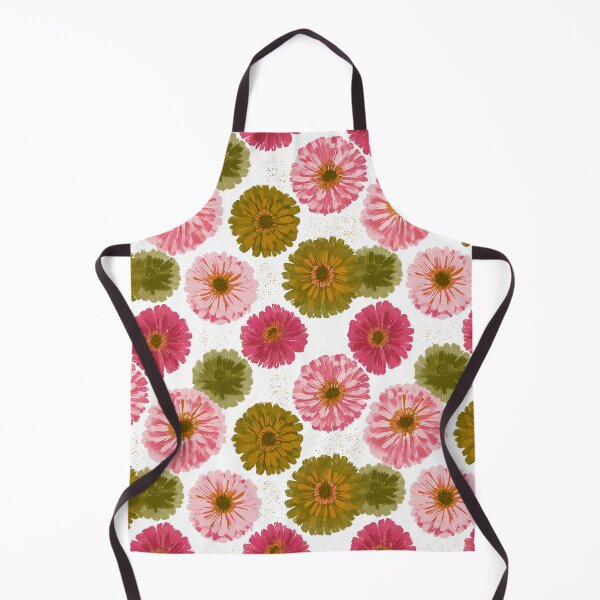Item preview, Minimalistic Zinnia Flower  - Botanical Garden Pattern - Anniversary Gifts For Wife designed and sold by RoyalStarsPatts.