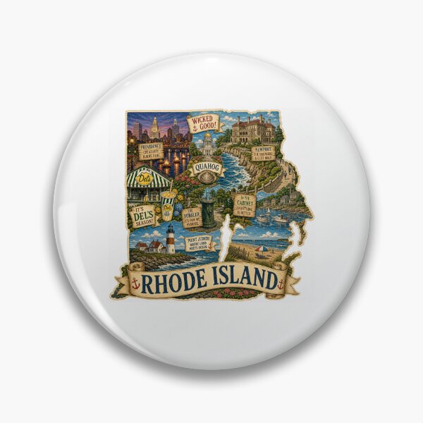 Item preview, Rhode Island Ramblin designed and sold by 5PointsDigital.