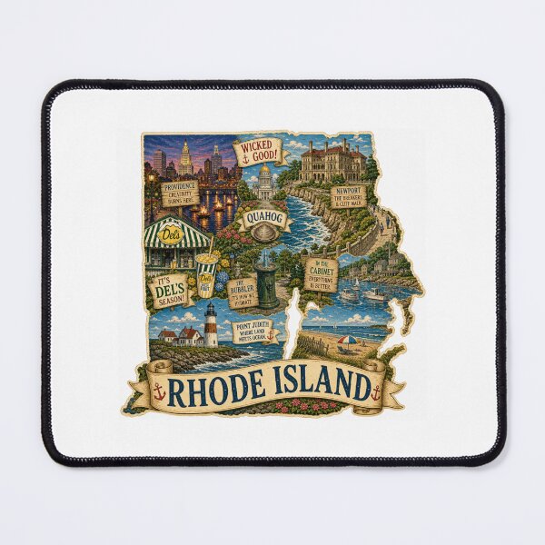 Item preview, Rhode Island Ramblin designed and sold by 5PointsDigital.