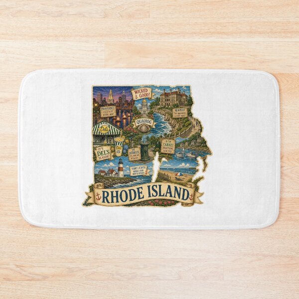 Item preview, Rhode Island Ramblin designed and sold by 5PointsDigital.