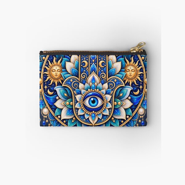 Item preview, Sacred Mandala – Hamsa Hand, Evil Eye & Celestial Symbols designed and sold by Lumvero.