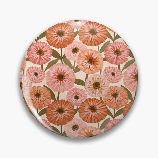 Item preview, Cute Zinnia  - Retro Flower Floral - Baby Shower Gifts designed and sold by RoyalStarsPatts.