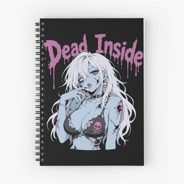 Item preview, Dead Inside Anime Zombie  designed and sold by GhoulishGraphX.