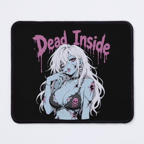 Item preview, Dead Inside Anime Zombie designed and sold by GhoulishGraphX.