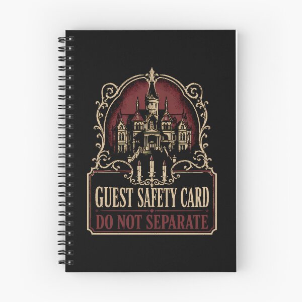 Item preview, Mansion Guest Safety Card designed and sold by agearb.