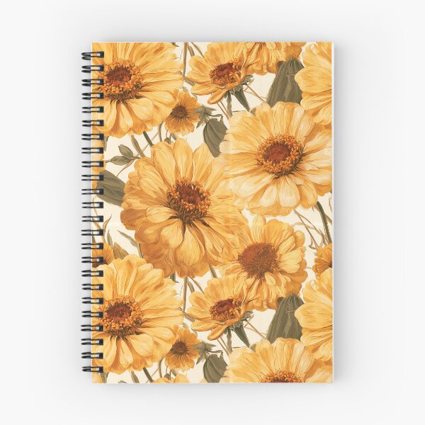 Item preview, Stunning Zinnia Print  - Birthday Flower Pattern - Best Friend Gifts designed and sold by RoyalStarsPatts.