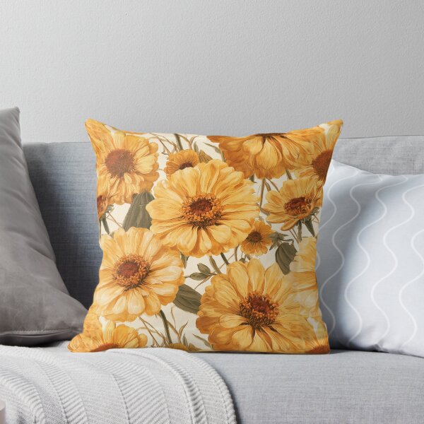 Item preview, Stunning Zinnia Print  - Birthday Flower Pattern - Best Friend Gifts designed and sold by RoyalStarsPatts.