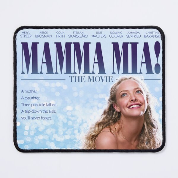 Item preview, Mamma Mia Poster designed and sold by ZiaMI.
