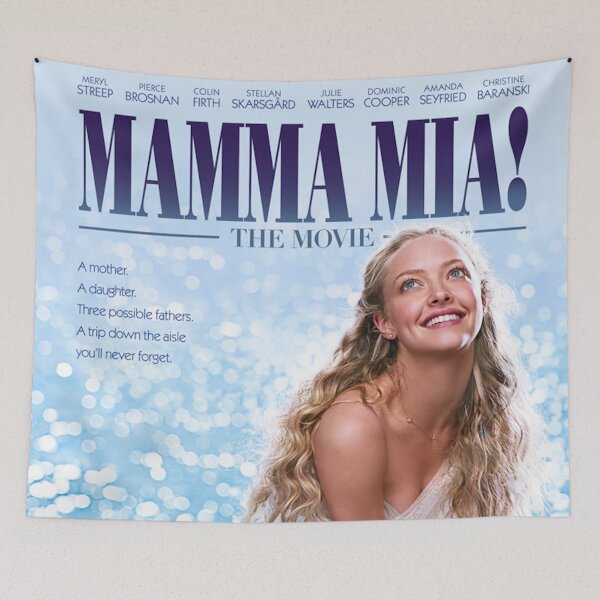 Item preview, Mamma Mia Poster designed and sold by ZiaMI.