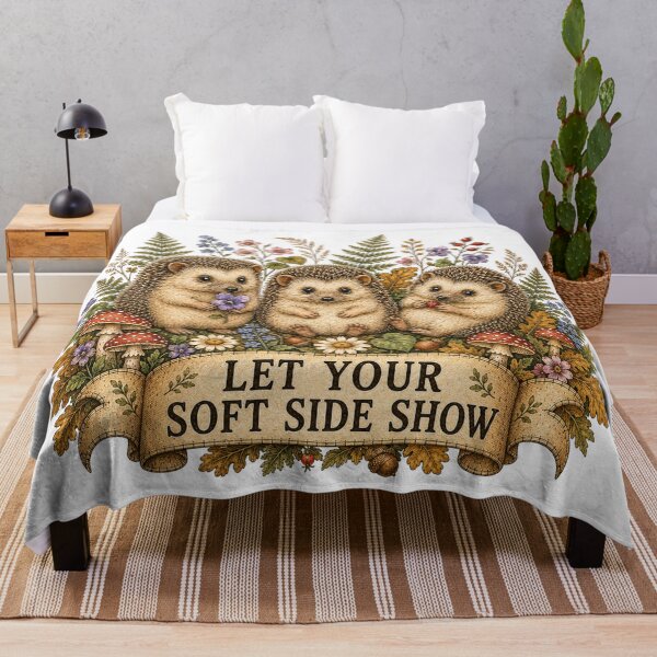 Item preview, Let Your Soft Side Show designed and sold by J-CCreations.