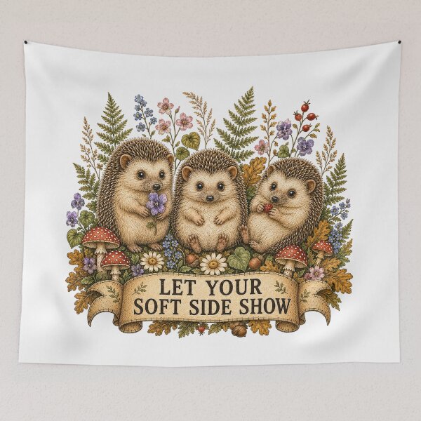 Item preview, Let Your Soft Side Show designed and sold by J-CCreations.