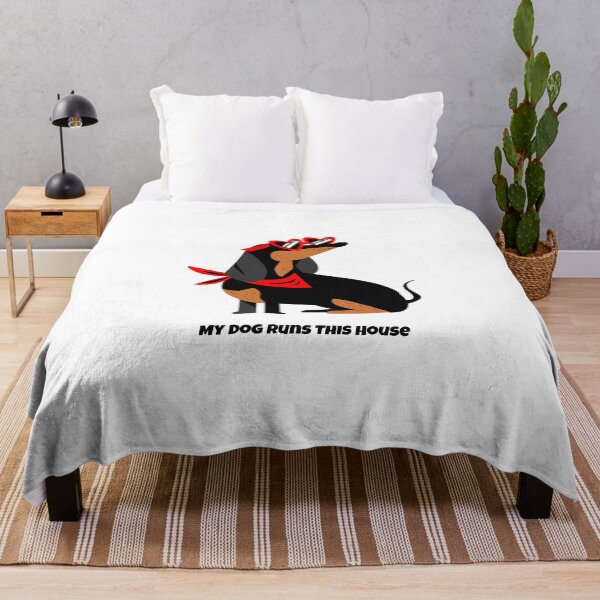Item preview, My Dog Runs This House – Funny Dog Lover Design designed and sold by enrique1960.