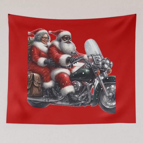 Item preview, Biking Santa designed and sold by Jonnybonnie.