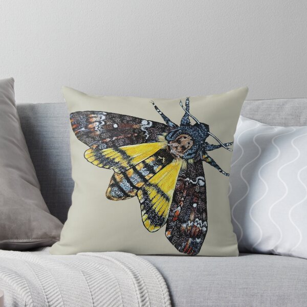 Item preview, Deaths Head Hawkmoth ~ Scientific Illustration designed and sold by wolveshaunt.