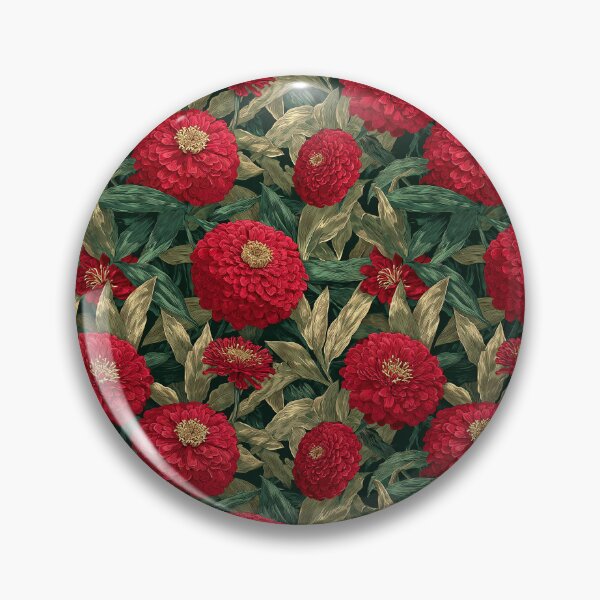 Item preview, Elegant Zinnia Floral  - Botanical Garden Pattern - Best Gifts For Women designed and sold by RoyalStarsPatts.