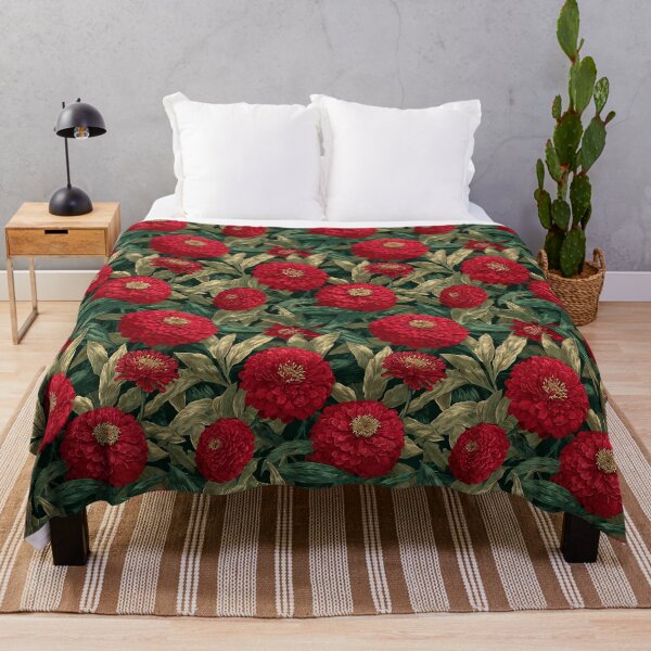 Item preview, Elegant Zinnia Floral - Botanical Garden Pattern - Best Gifts For Women designed and sold by RoyalStarsPatts.