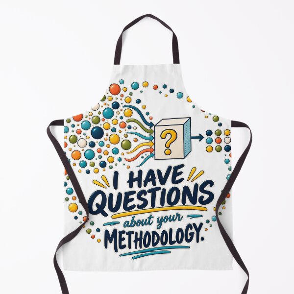 Item preview, I Have Questions About Your Methodology – Research & Data Nerd Humor designed and sold by Dr.Carrie'sStore.