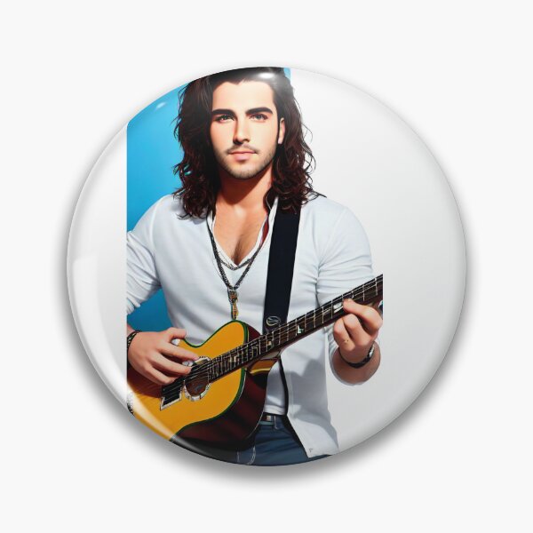 Item preview, A I DAN VASC METAL SINGER FAN ART designed and sold by DeniseFFulmer12.