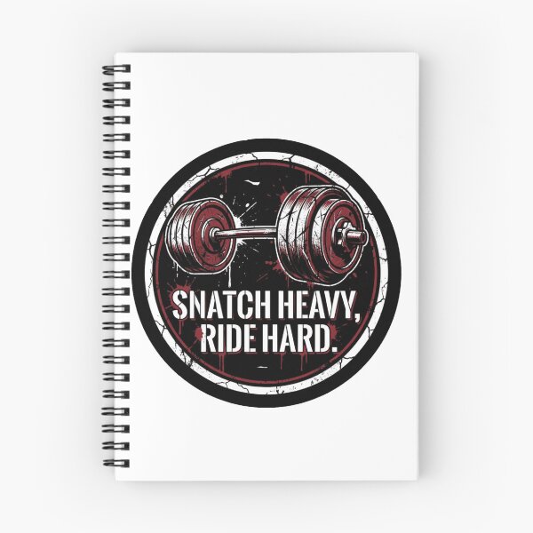 Item preview, CrossFit Snatch Heavy, Ride Hard designed and sold by FitEnvy.