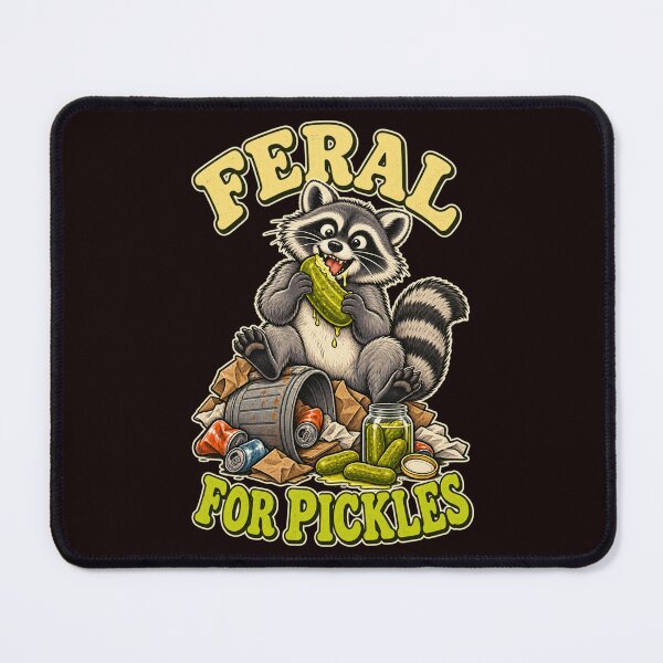 Item preview, Feral for Pickles Raccoon designed and sold by FrameFlow.