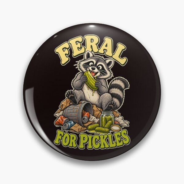 Item preview, Feral for Pickles Raccoon designed and sold by FrameFlow.