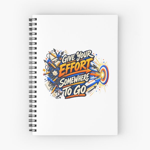 Item preview, Give Your Effort Somewhere to Go designed and sold by Mosslume Studio.