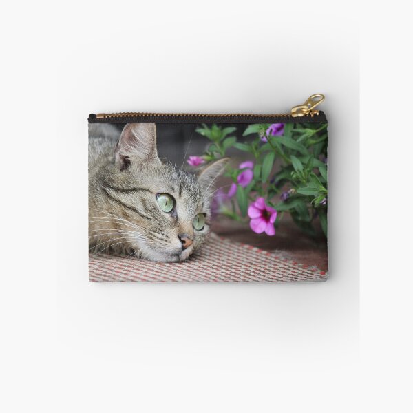 Item preview, Green Eyes Among the Flowers designed and sold by DansCreations42.