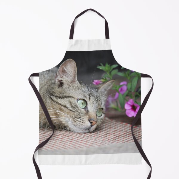 Item preview, Green Eyes Among the Flowers designed and sold by DansCreations42.