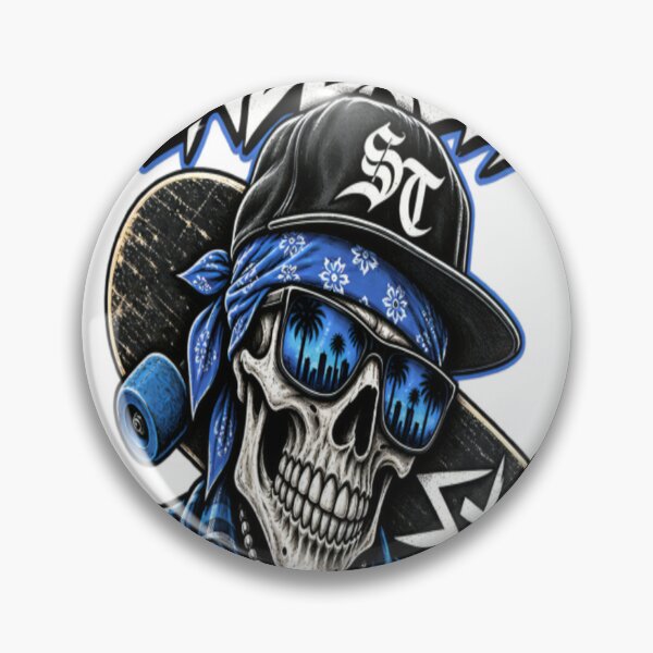 Item preview, Suicidal Tendencies Skate Skull – Punk Rock Skateboard Design designed and sold by ActionForge.