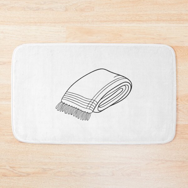 Item preview, A varsity scarf folded neatly in hand drawn sketch style designed and sold by rasagamastore.