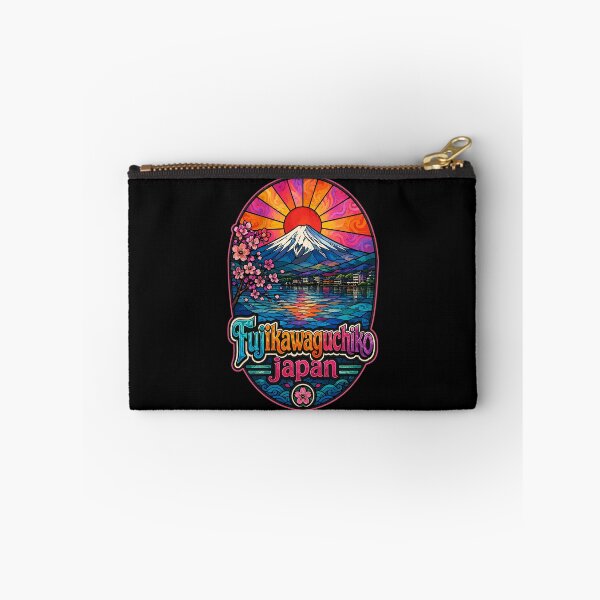 Item preview, Fujikawaguchiko Japan Mt Fuji Stained Glass Travel designed and sold by TomFrontierArt.