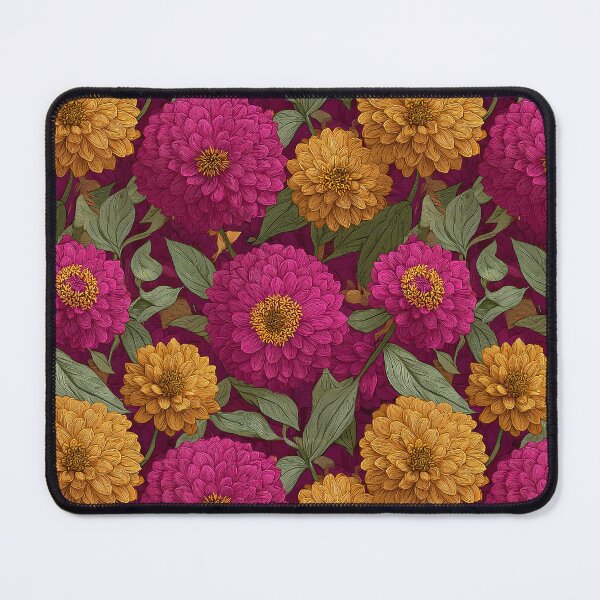 Item preview, Trendy Zinnia Flower - Flower Bouquet Pattern - Birthday Gift For Wife designed and sold by RoyalStarsPatts.