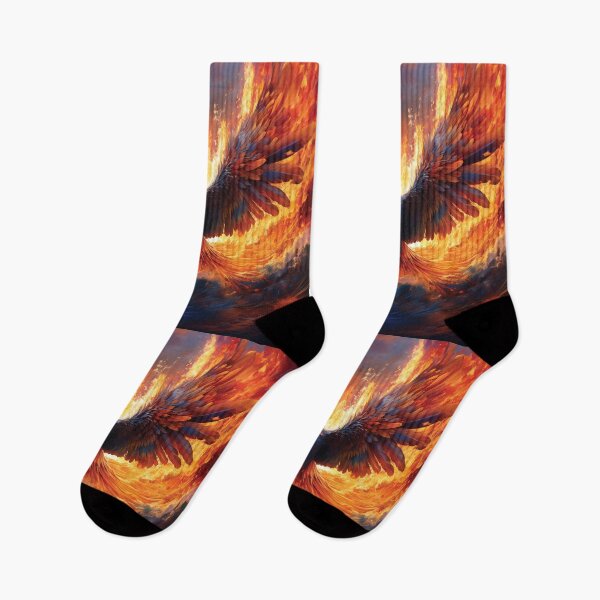Item preview, Epic Phoenix Rising from Fire Ocean designed and sold by MDKey DESIGN.