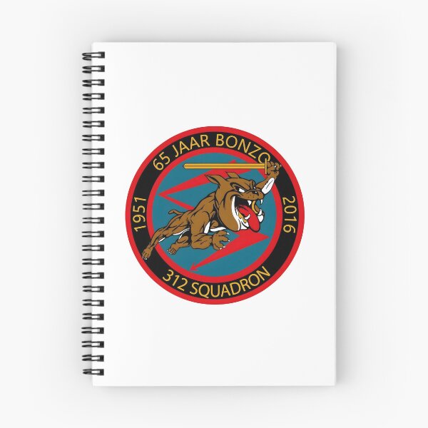 Item preview, 312 Squadron RNLAF 65 Jaar Bonzo Anniversary Patch designed and sold by CharlieDesings.