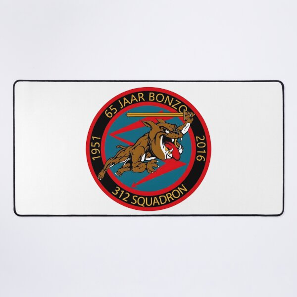 Item preview, 312 Squadron RNLAF 65 Jaar Bonzo Anniversary Patch designed and sold by CharlieDesings.