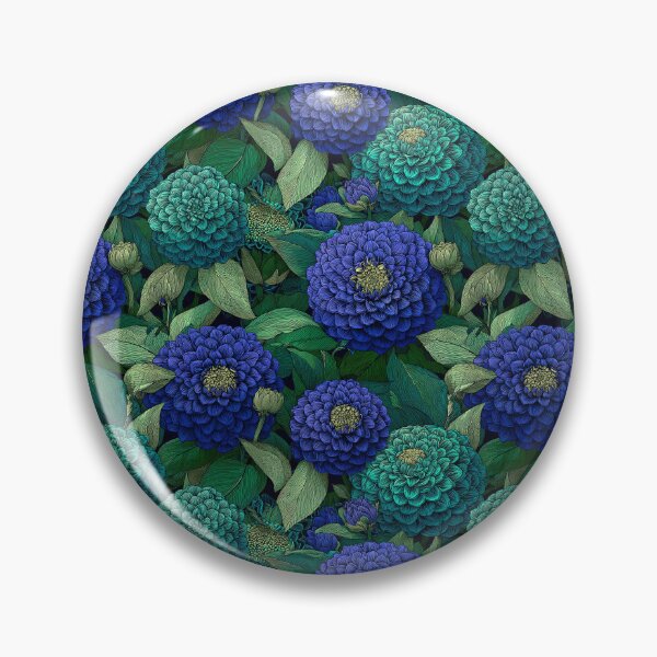 Item preview, Classic Zinnia Print  - Flower Garden Pattern - Birthday Gift Ideas designed and sold by RoyalStarsPatts.