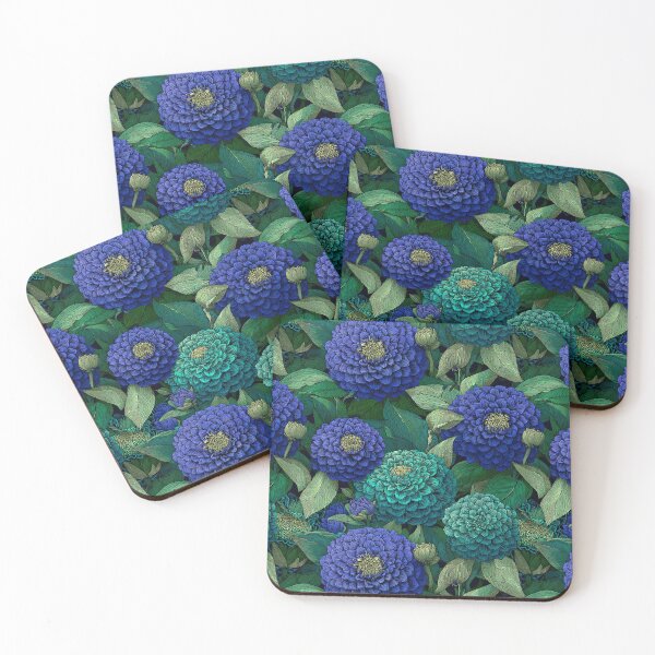 Item preview, Classic Zinnia Print  - Flower Garden Pattern - Birthday Gift Ideas designed and sold by RoyalStarsPatts.