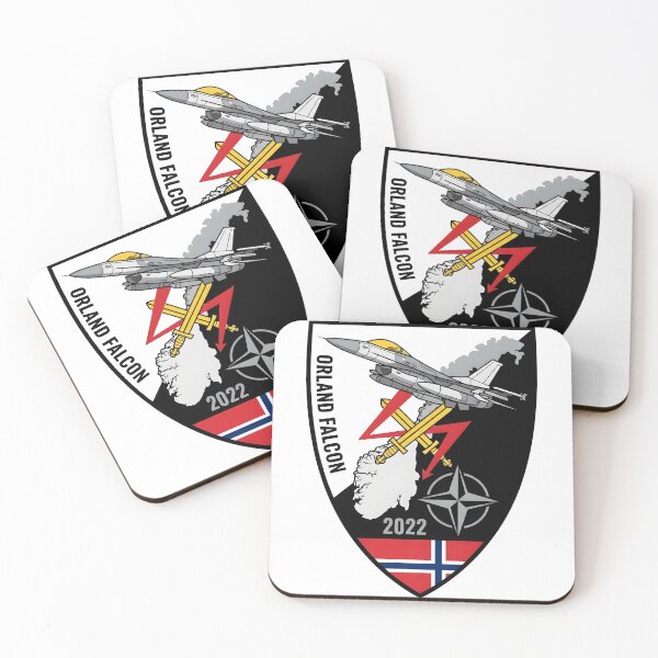 Item preview, RNoAF F-16 Orland Falcon 2022 Farewell Patch designed and sold by CharlieDesings.