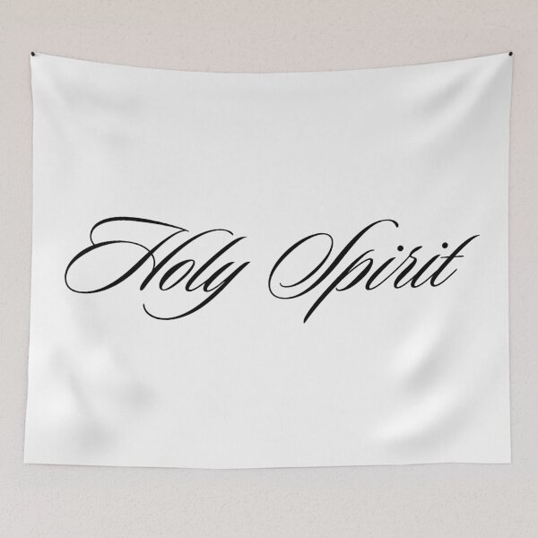 Item preview, Holy Spirit Elegant Calligraphy Faith Design designed and sold by LensDyn™.