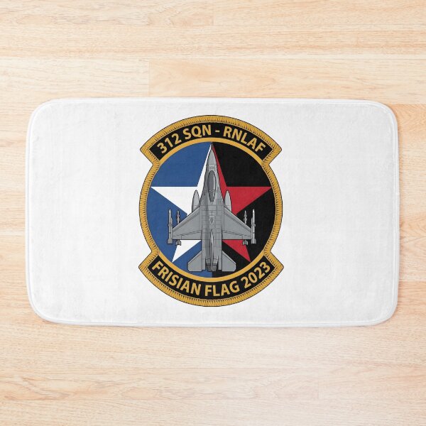 Item preview, 312 SQN RNLAF Frisian Flag 2023 Patch designed and sold by CharlieDesings.