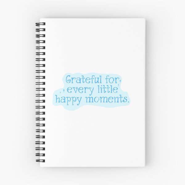 Item preview, Grateful for every little happy moments designed and sold by pinkyfish1010.
